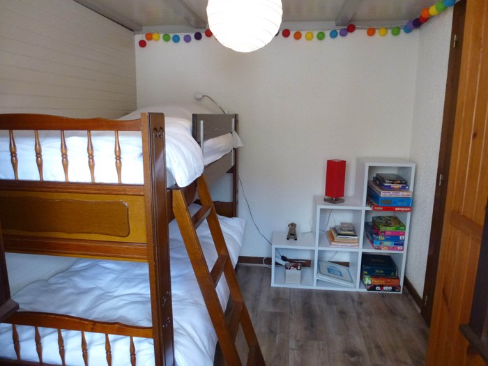 La chambre aux lits superposés