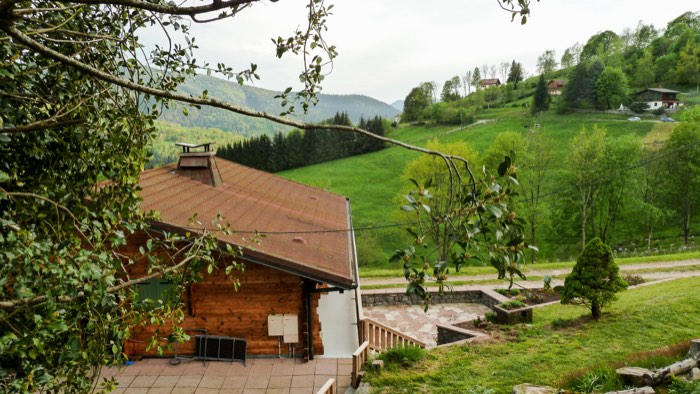 Les prés autour du chalet