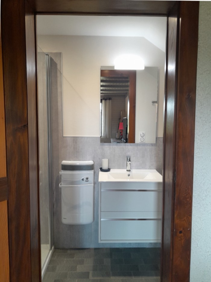 La salle de bain, douche